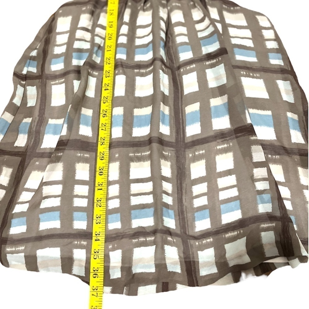 Banana Republic Abstract Pleated Dress - Picture 9 of 11